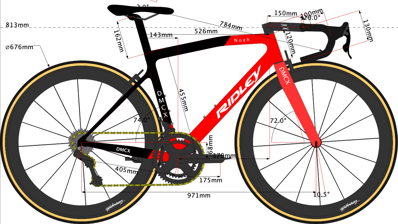 Team Lotto Soudal Tour de France 2019 bike size