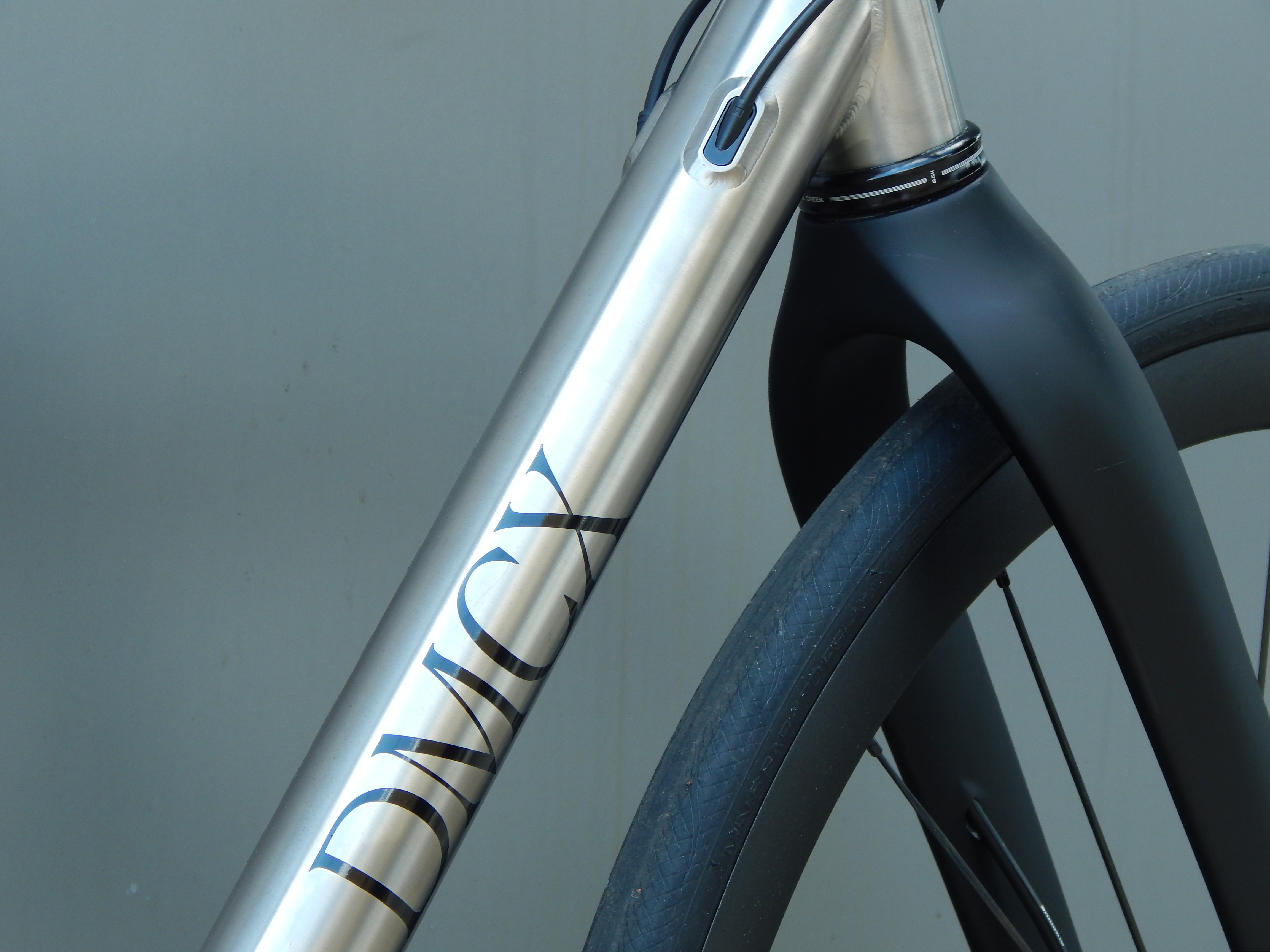photo of DMCX titanium frame