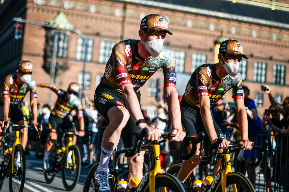 team Jumbo visma presentation tour de France 2022