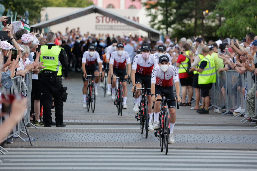 Team cofidis Tour de France 2022 presentation