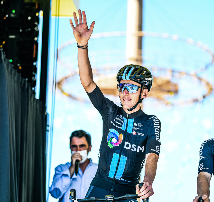 photo of Romain Bardet from team DSM on tour de France 2022