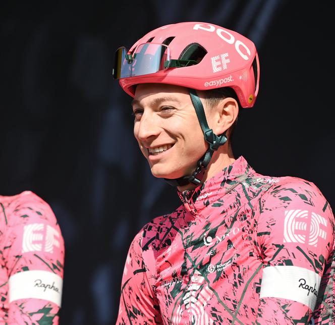 Portrait of Neilson Powless the US pro cyclist