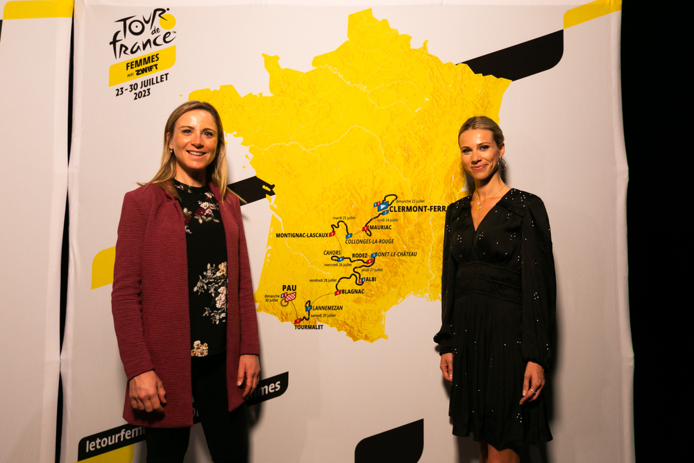 Tour de France Femmes avec Zwift 2023 with Annemiek Van vleuten