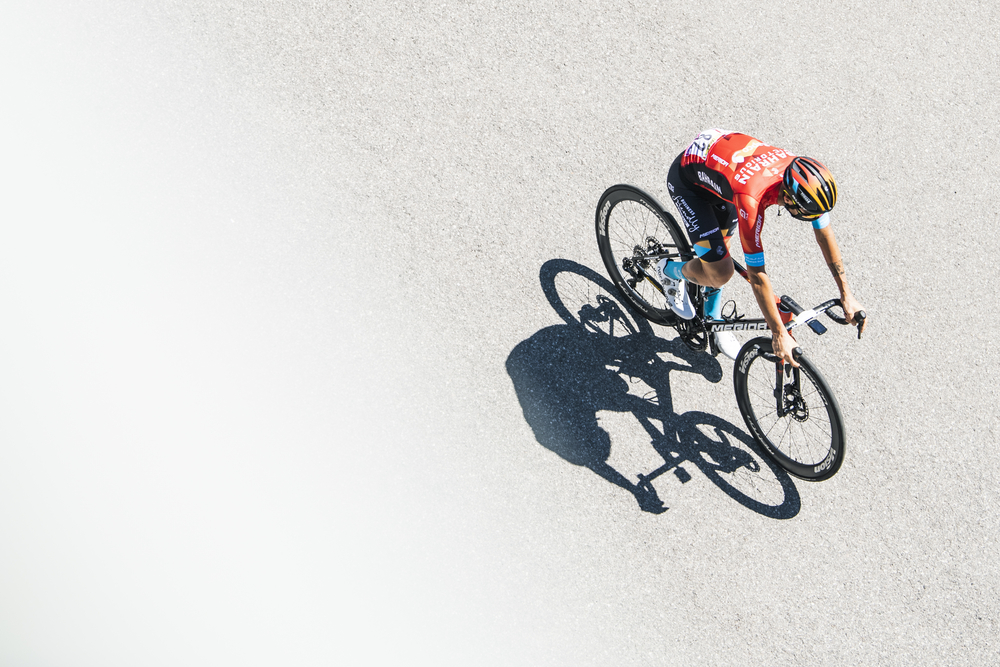 Damiano Caruso from Bahrain - Victorious 2023 cycling team - Tour de France 2022