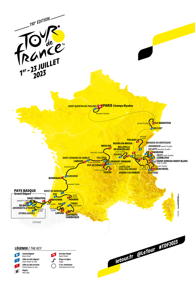 Tour de France 2023’s Teams Riders and Bikes