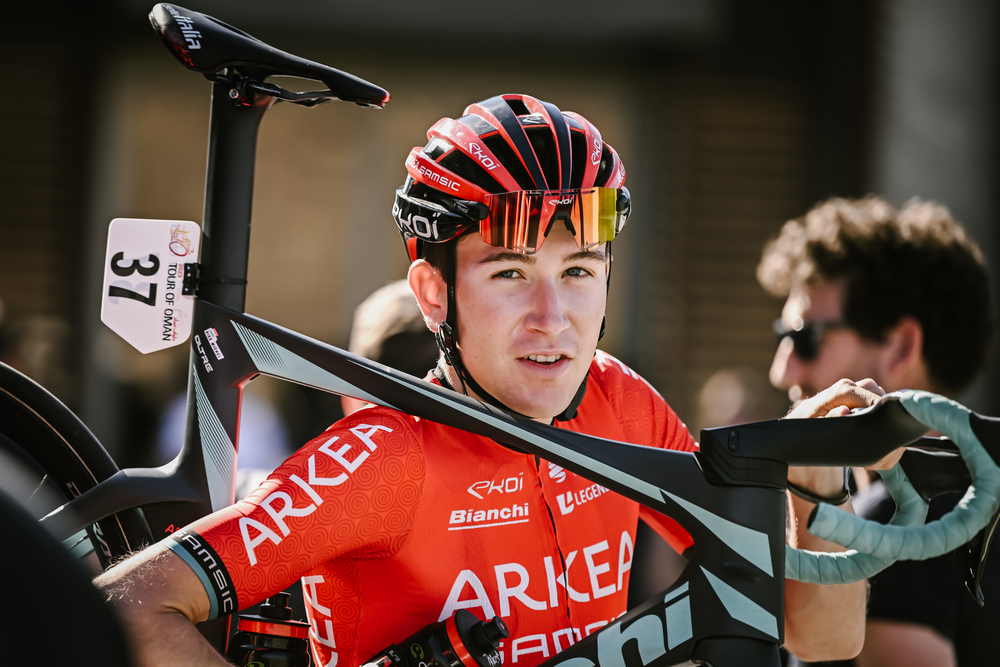 RIES Michel and his Bianchi Oltre RC from TEAM ARKEA - SAMSIC 2023